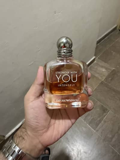 Giorgio Armani perfume stronger with you intense