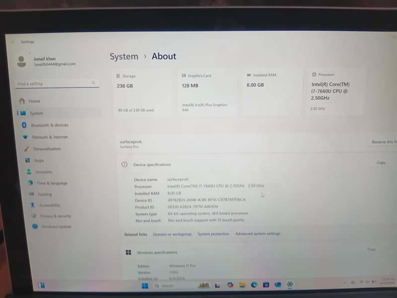 surface pro 5 1