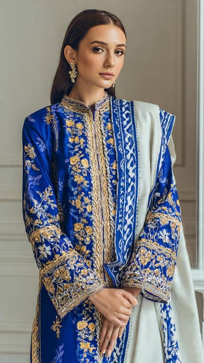 Junaid jumshaid 3 piece lawn suits || elegant design 