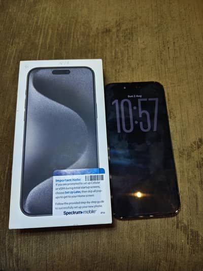 Apple iPhone 15 Pro Max black titanium 256gb jv LLA