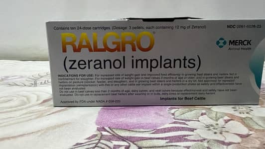 Merck Ralgro (zeranol implant)