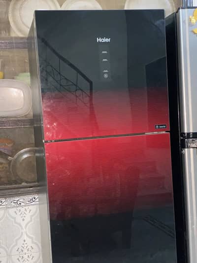 Haier frige 10/10  brand new luxch condition