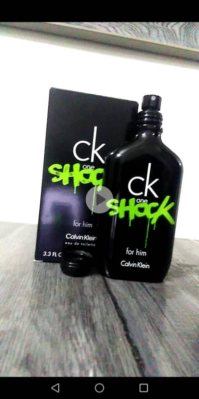 ck shock 100ml perfume for men genuine imported product