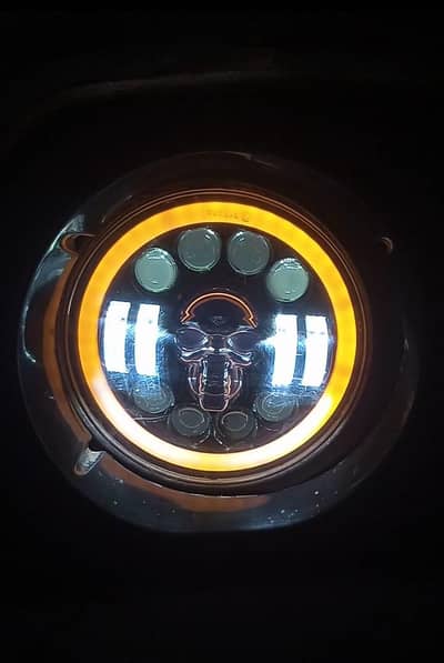 Skull  Headlight Multifunction Skeleton  skull 