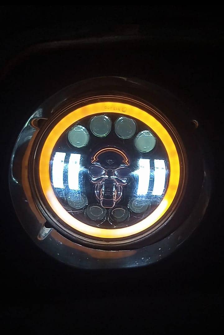 Skull  Headlight Multifunction Skeleton  skull  0