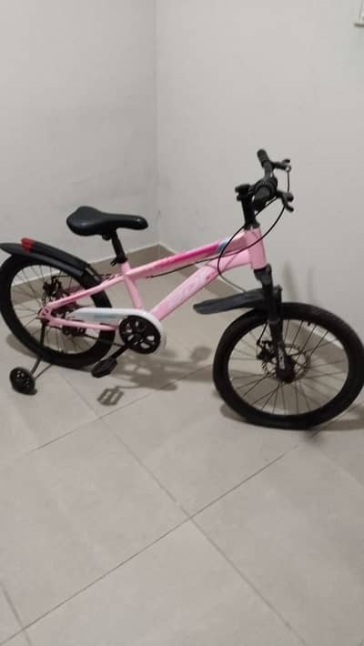 Kids Bicycle | Road Sports Cycle | Pink & Blue
