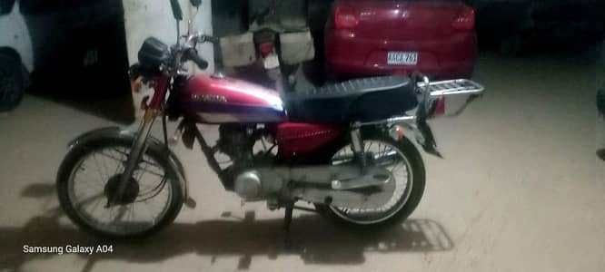 Honda CG 125 – 1991 Model | Japan Assembled | Red
