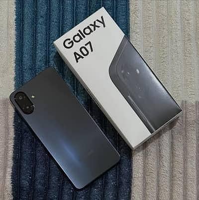 Samsung A07 4/128gb Complete Box 10 Months Wayrranty. All ok.