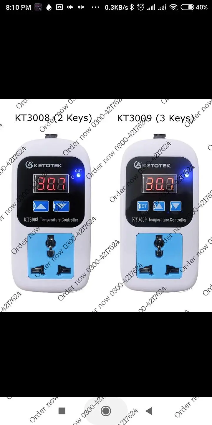 Digital Thermostat 220V incubator -50~110C With Sensor Temperature — photo 4