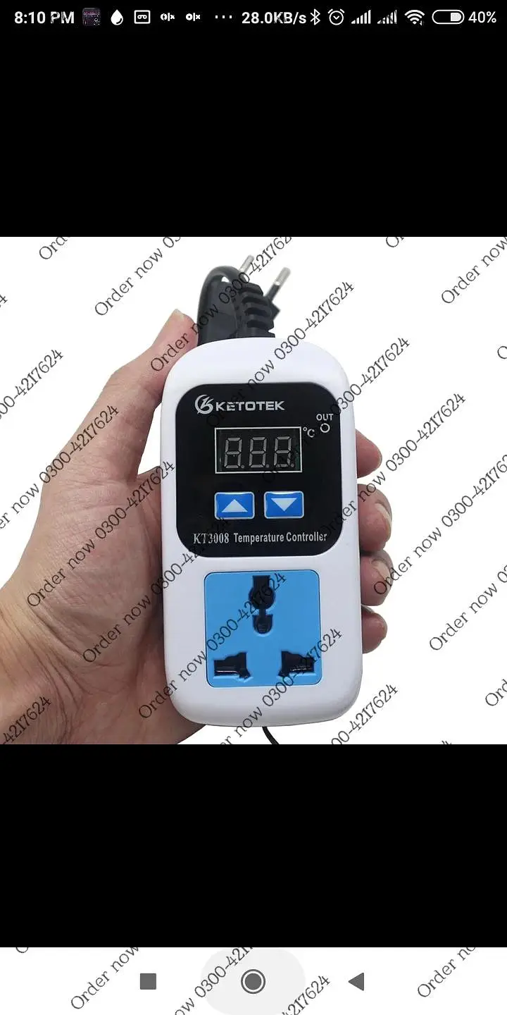 Digital Thermostat 220V incubator -50~110C With Sensor Temperature — photo 5