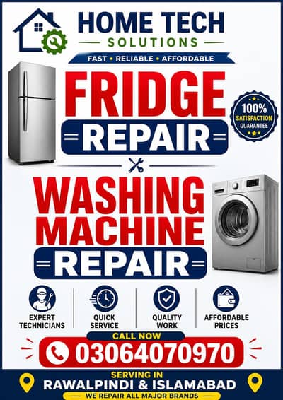Automatic washing machine and Fridge Repair Ser