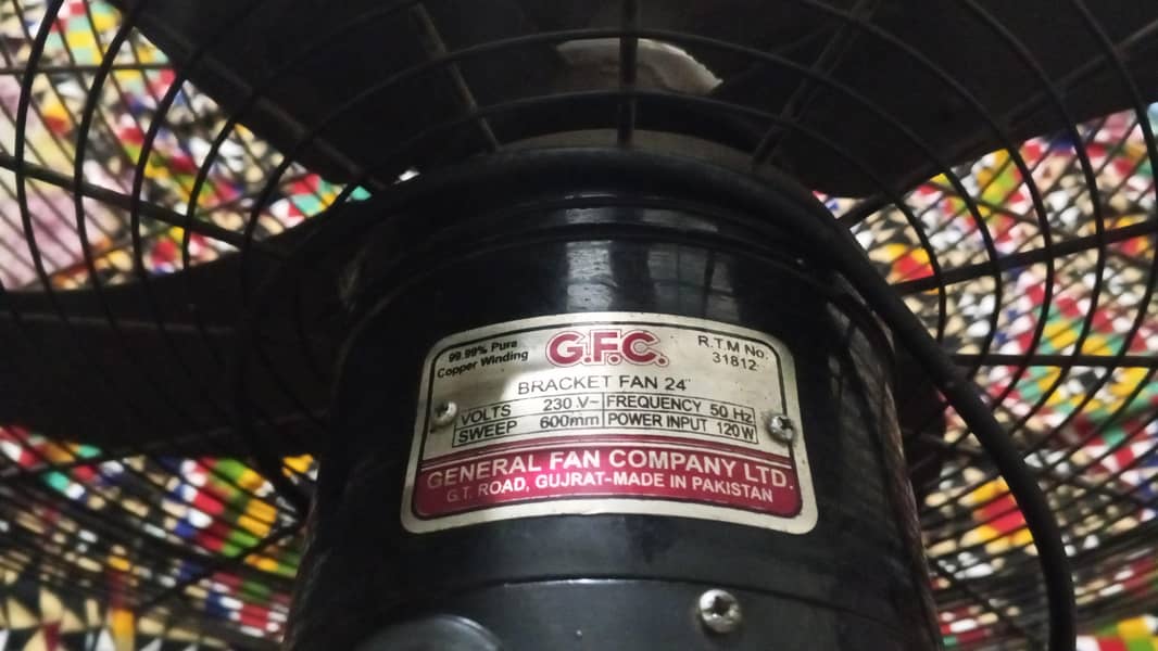 GFC Bracket Fan 2