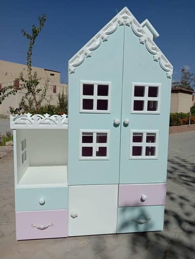 Wooden doll house