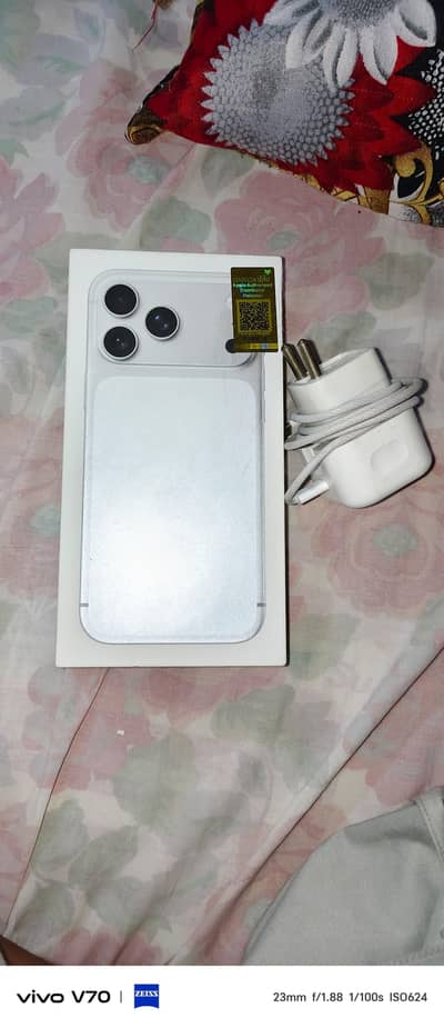 iPhone 17 Pro Max 256GB PTA Approved | Complete Box | 10/10 Condition