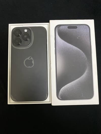 iPhone 15 pro max | 10/10 | JV | 85% BH | With Box | 256GB |