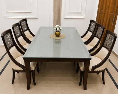 Dinning Table with six chair