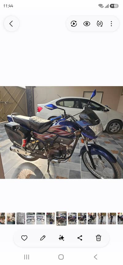 Honda Pridor Blue color 2021- 0313-737-00-67