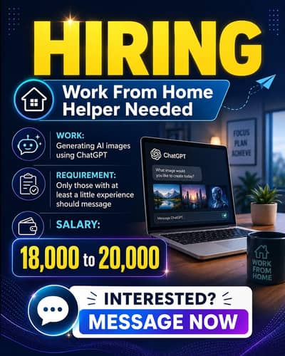 Work from home Need Helper online projects