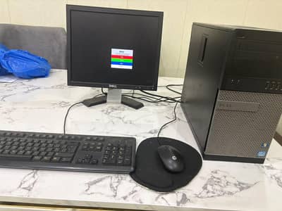 Dell i5 3rd gen complete pc with monitor