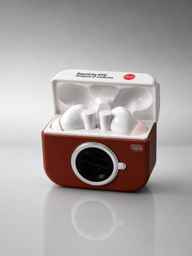 Camera Style Earbuds 1