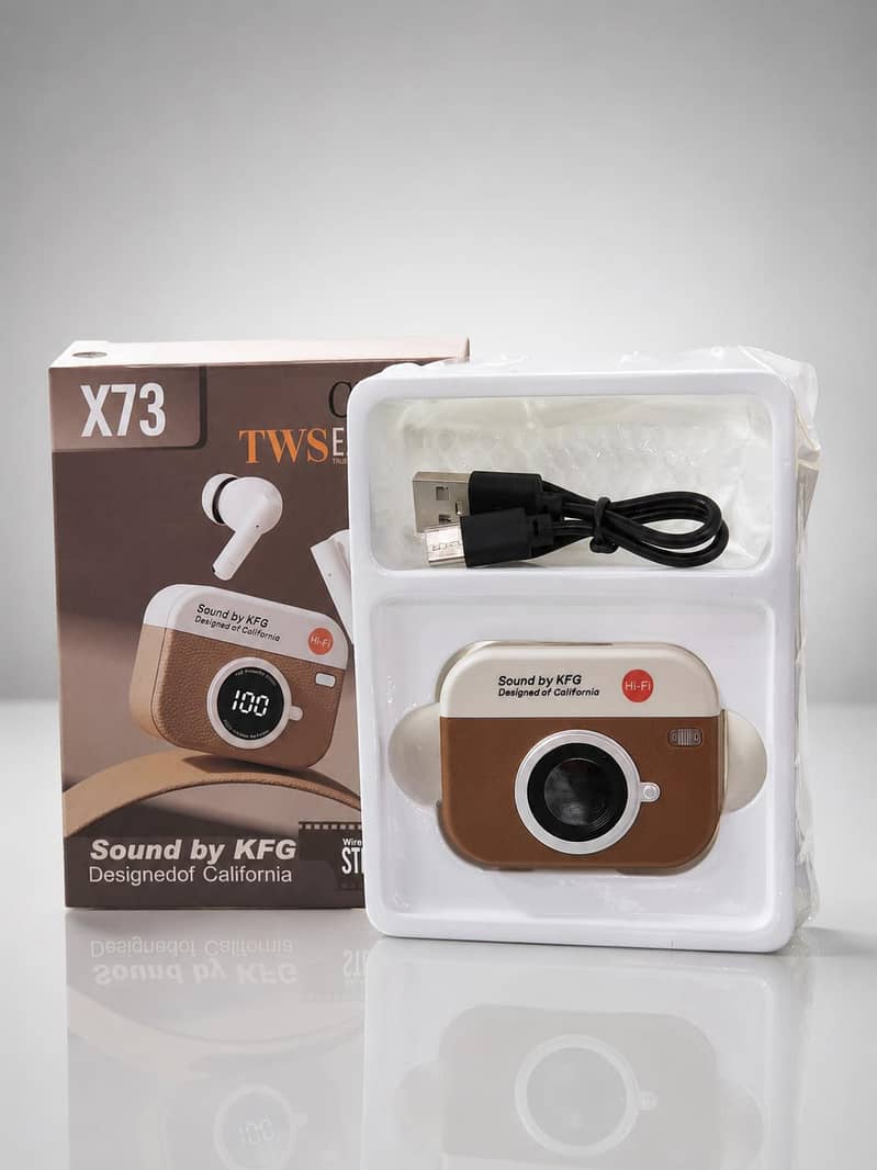 Camera Style Earbuds 3