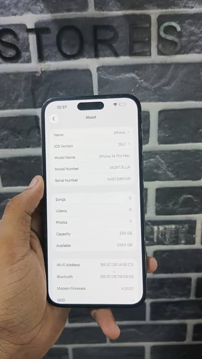 iPhone 14 Pro Max 256GB JV Used