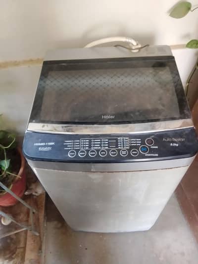 haier 8 kg fully automatic / serious buyer only