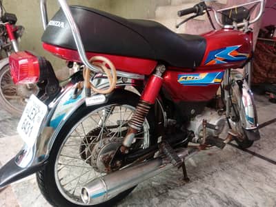 Honda CD 70 19 model urgent sale