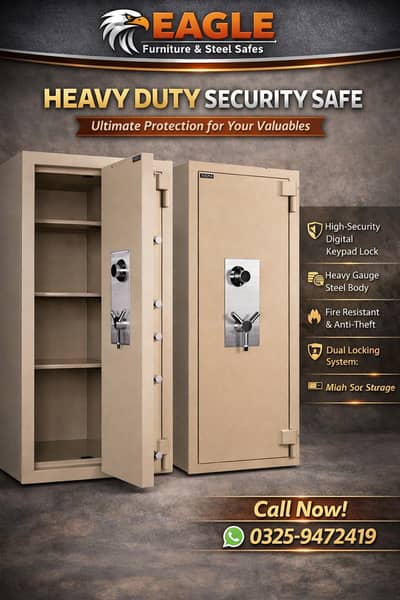 Fireproof Safe Fire Rated Safe Vault Safe Security Safe in Pakistan