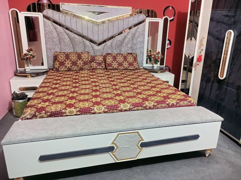 wardrobe +Bed+Dressing+Divider 0