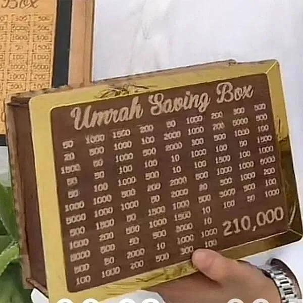 Umrah saving box 1