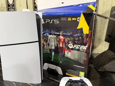 PS5 Slim  Digital 825GB storage With Box