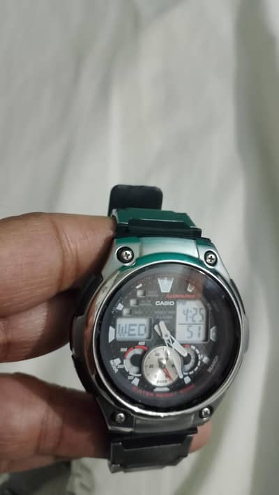 CASiO. A branded watch.
