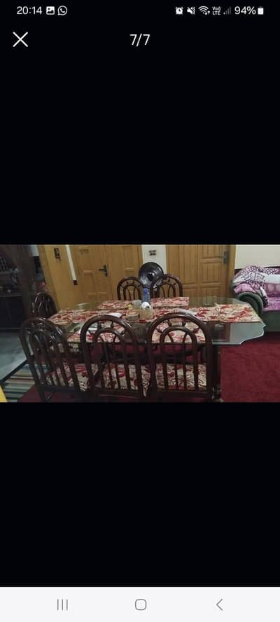 8 seater  dinning table