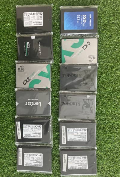 Branded 480gb , 512gb ssds