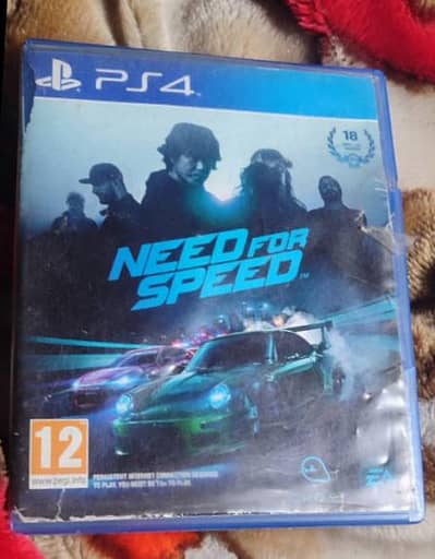 need for speed CD for PS4