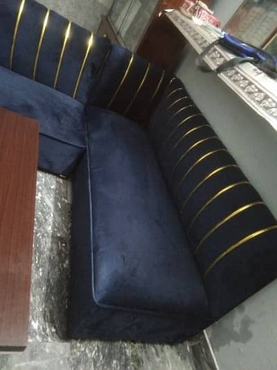L shaped sofa set 6 seater neat and good rate