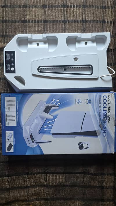 Ps5 Cooling pad with controller charging dock