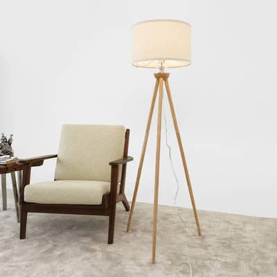 Tripod wooden lamps 2pieces