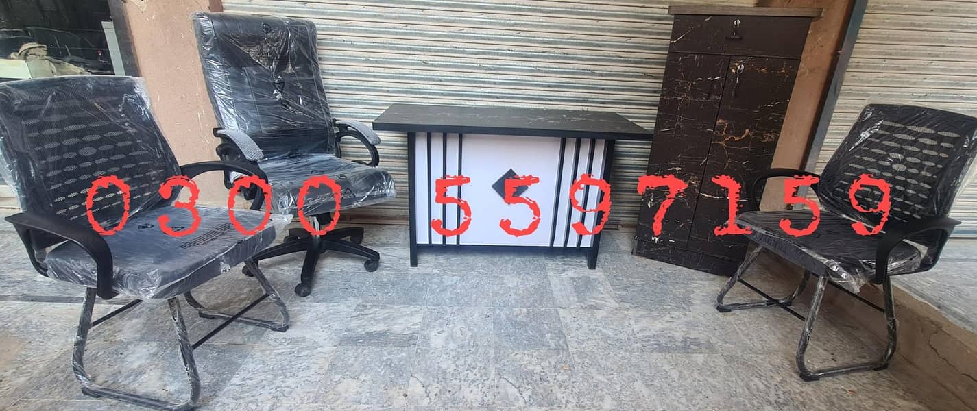 Office table, study work desk set, meeting table, computer table chair 14