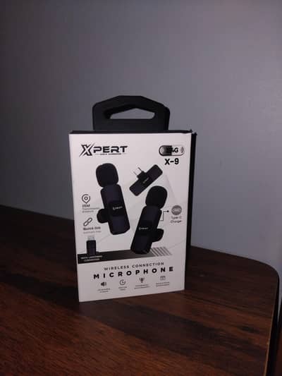 XPERT X-9 Wireless Microphone | Brand New | Type-C + Lightning