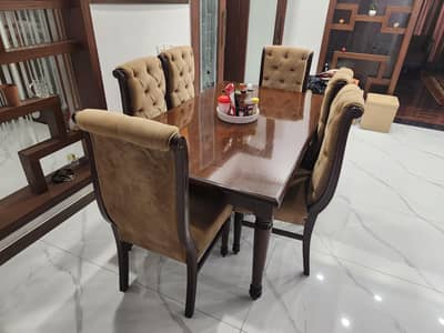Dining Table With 6 Chairs