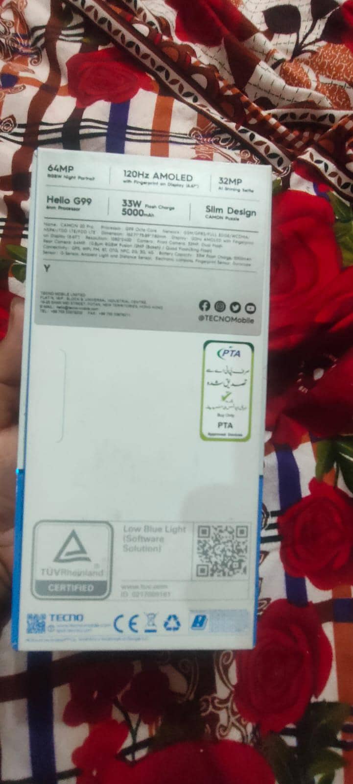 Tecno CAMON 20 Pro 3