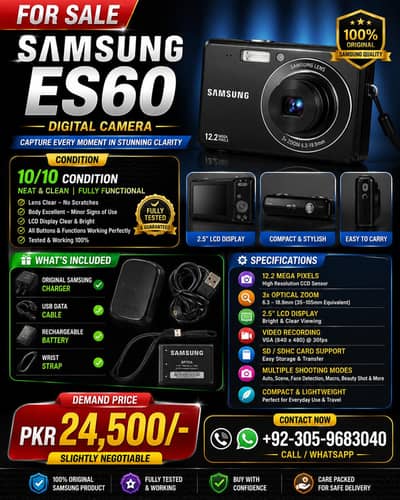 Samsung ES60 Digital Camera