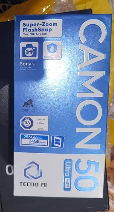 Tecno Camon 50 Ultra 5g 256/12+12