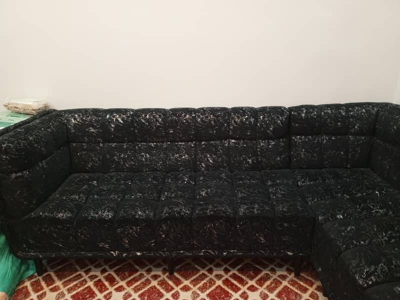 L Shape sofa 1