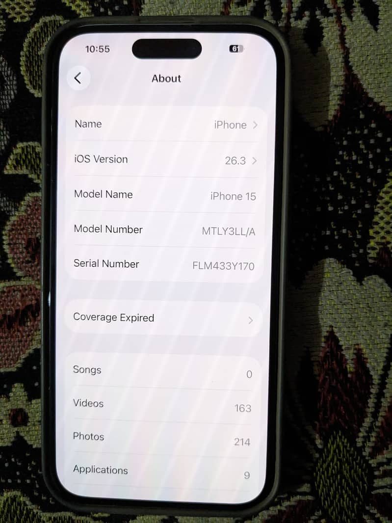 Apple iPhone 15 5