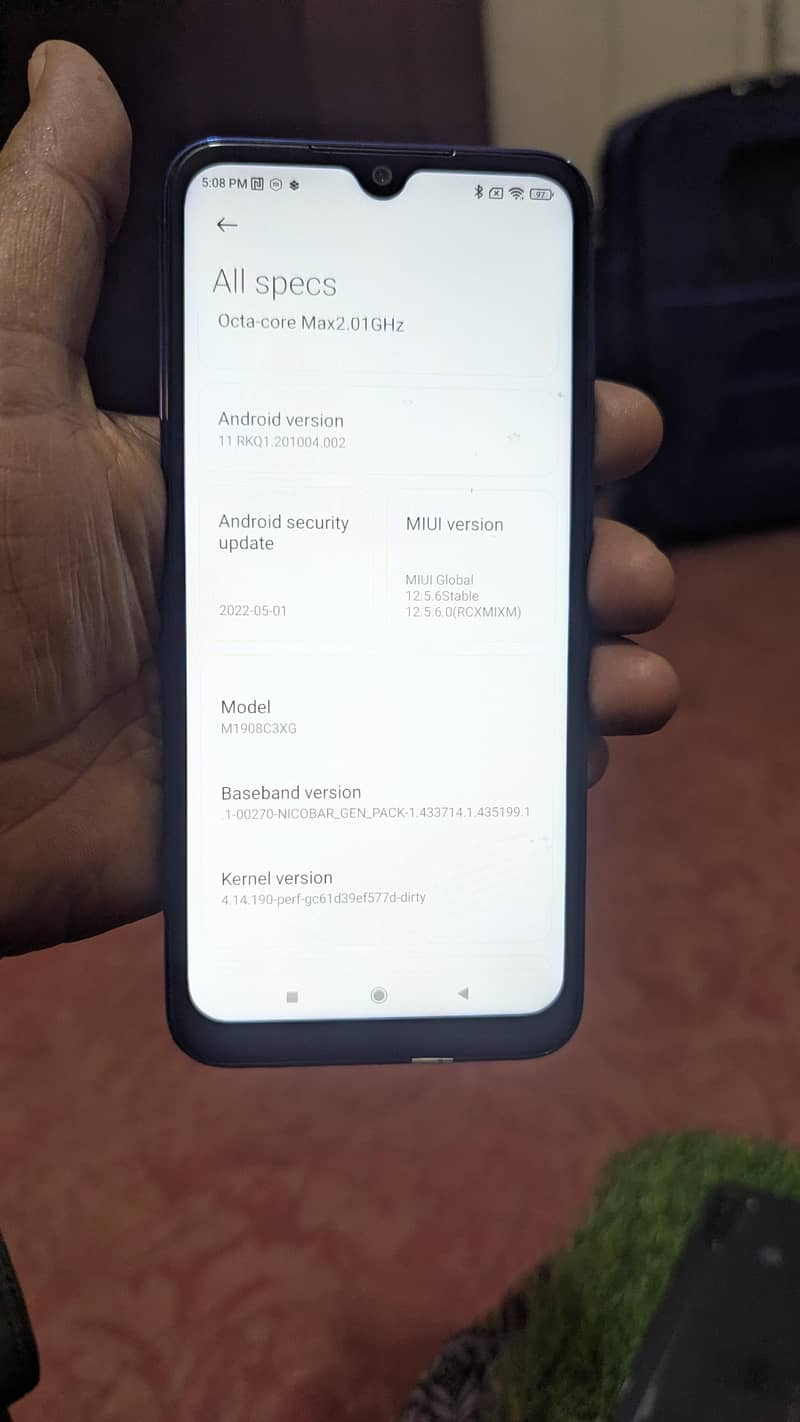 Redmi note 8T 6