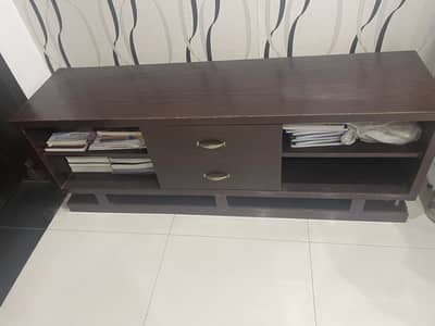 Solid Compressed Wood Console Table