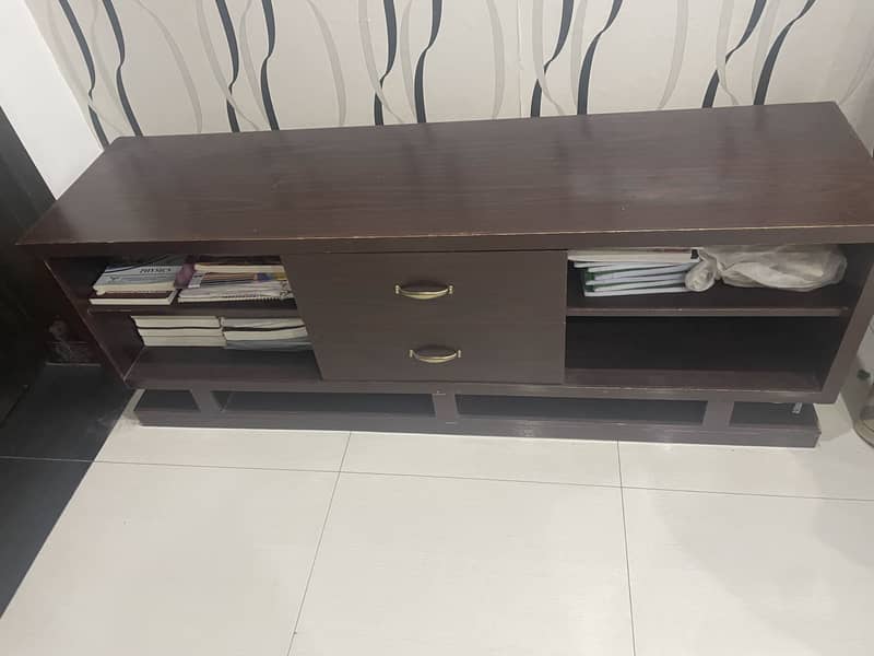 Solid Compressed Wood Console Table 0